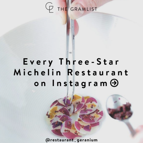 Every Three Star Michelin Restaurant On Instagram The Gramlist